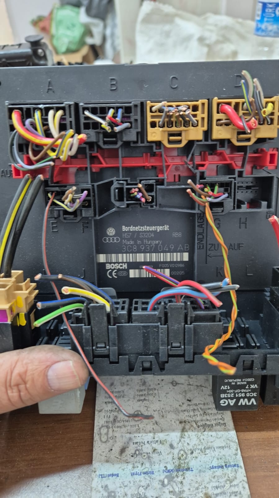 3C8937049AB KONFOR BEYNİ VW PASSAT